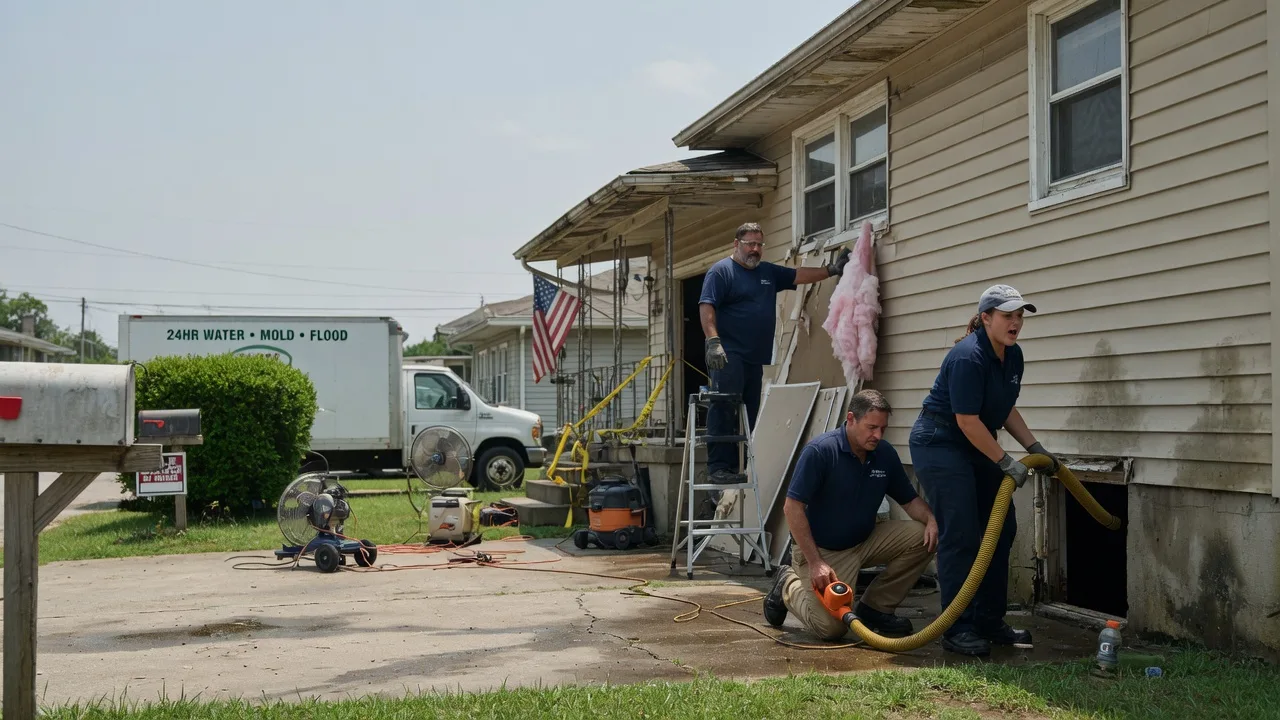Water Damage Repair in Morganza, MD near me